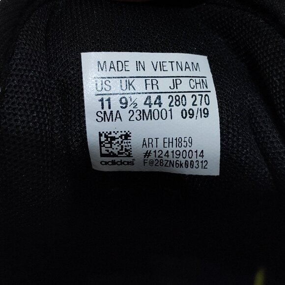 Adidas Retrorun Running Shoes Alumina EH1859 Ortholite Insole Womens US 11 EU 44 - Picture 8 of 9